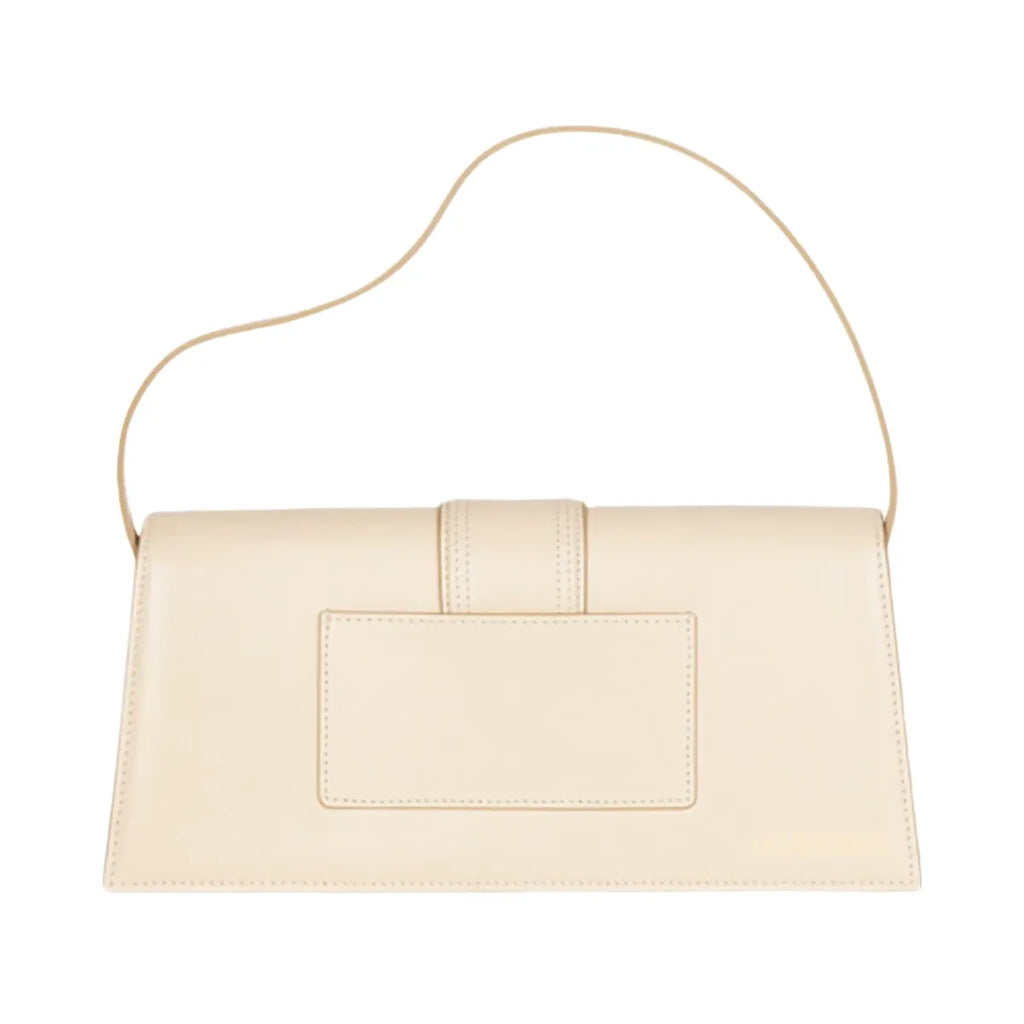 Jacquemus Le Bambino Long Flap Shoulder Bag Ivory