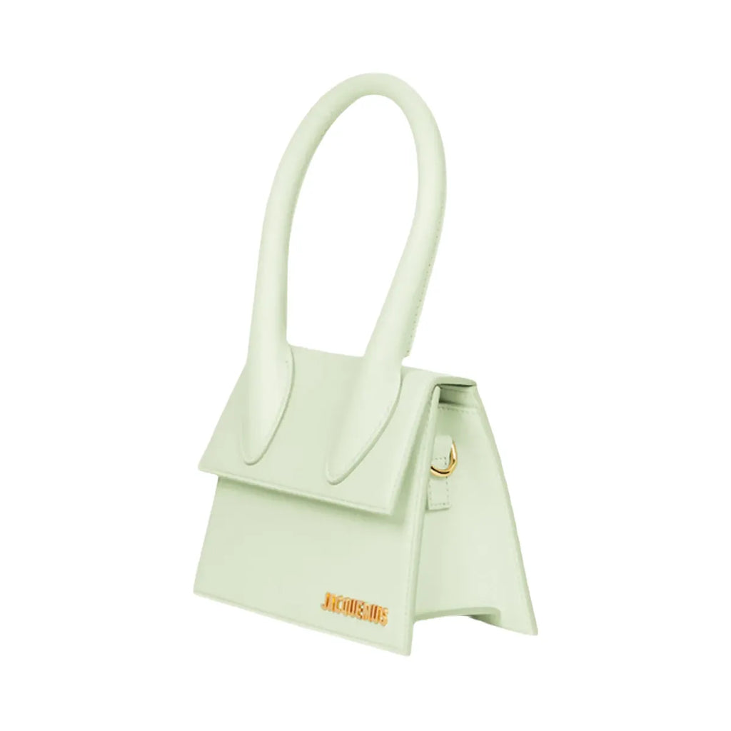Jacquemus Le Chiquito Moyen Signature Handbag Light Green