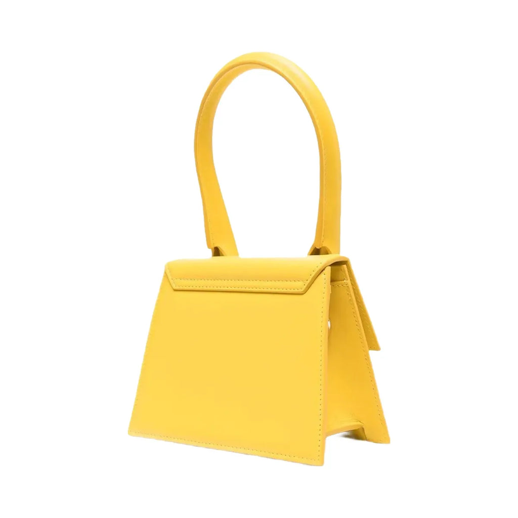 Jacquemus Le Chiquito Moyen Top-Handle Bag Warm Yellow