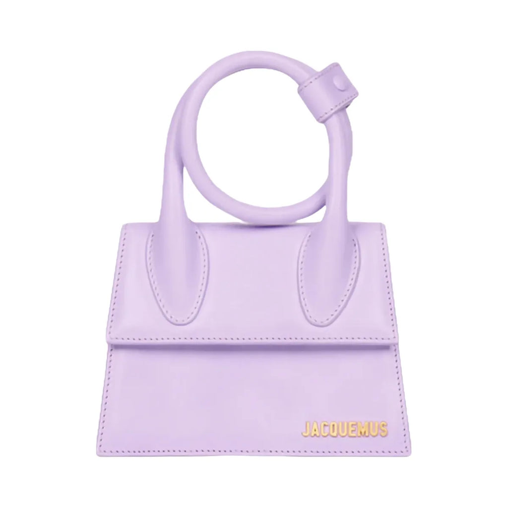 Jacquemus Le Chiquito Noeud Coiled Handbag Lilac
