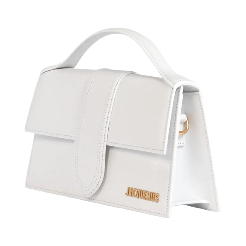 Jacquemus Le Grand Bambino Crossbody Strap Handbag White ( with dustbag only)