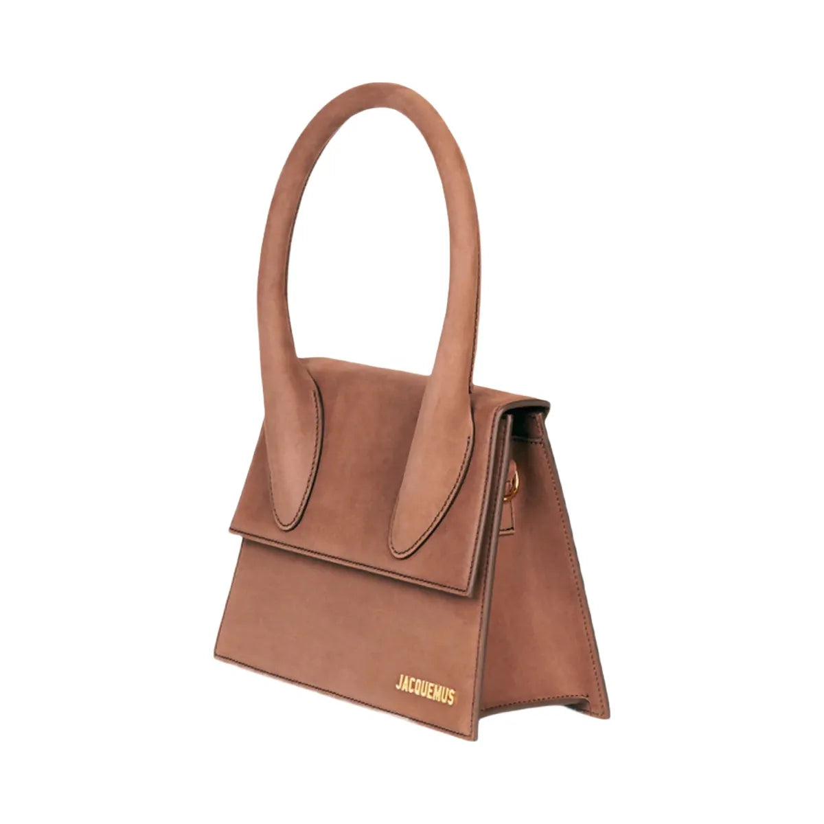 Jacquemus Le Grand Chiquito Large Signature Handbag Brown