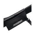 Jacquemus Leather Logo Belt Black