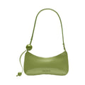Jacquemus The Bisou Perle Beaded Shoulder Bag Green