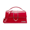 Jacquemus The Large Bambino Cross-Body Metal Flap Bag Red