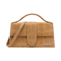 Jacquemus The Large Bambino Crossbody Flap Bag Camel
