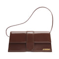 Jacquemus The Long Bambino Long Flap Bag Midnight Brown