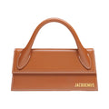 Jacquemus The Long Chiquito Smooth Leather Structured Bag Light Brown