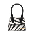 Jacquemus The Medium Chiquito Signature Handbag Black & White Zebra