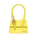 Jacquemus The Medium Chiquito With Buckle Signature Buckled Handbag Yellow