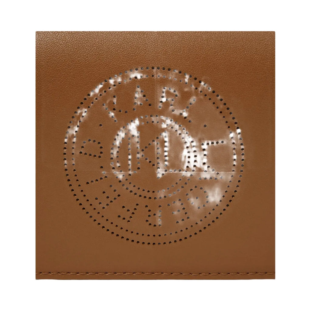 Karl Lagerfeld Circle Mini Crossbody Bag Dark Tan