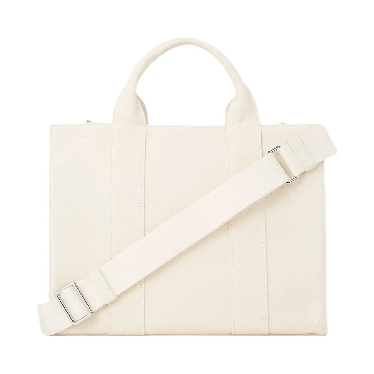 Karl Lagerfeld Rue St-Guillaume Medium Square Tote Bag Natural