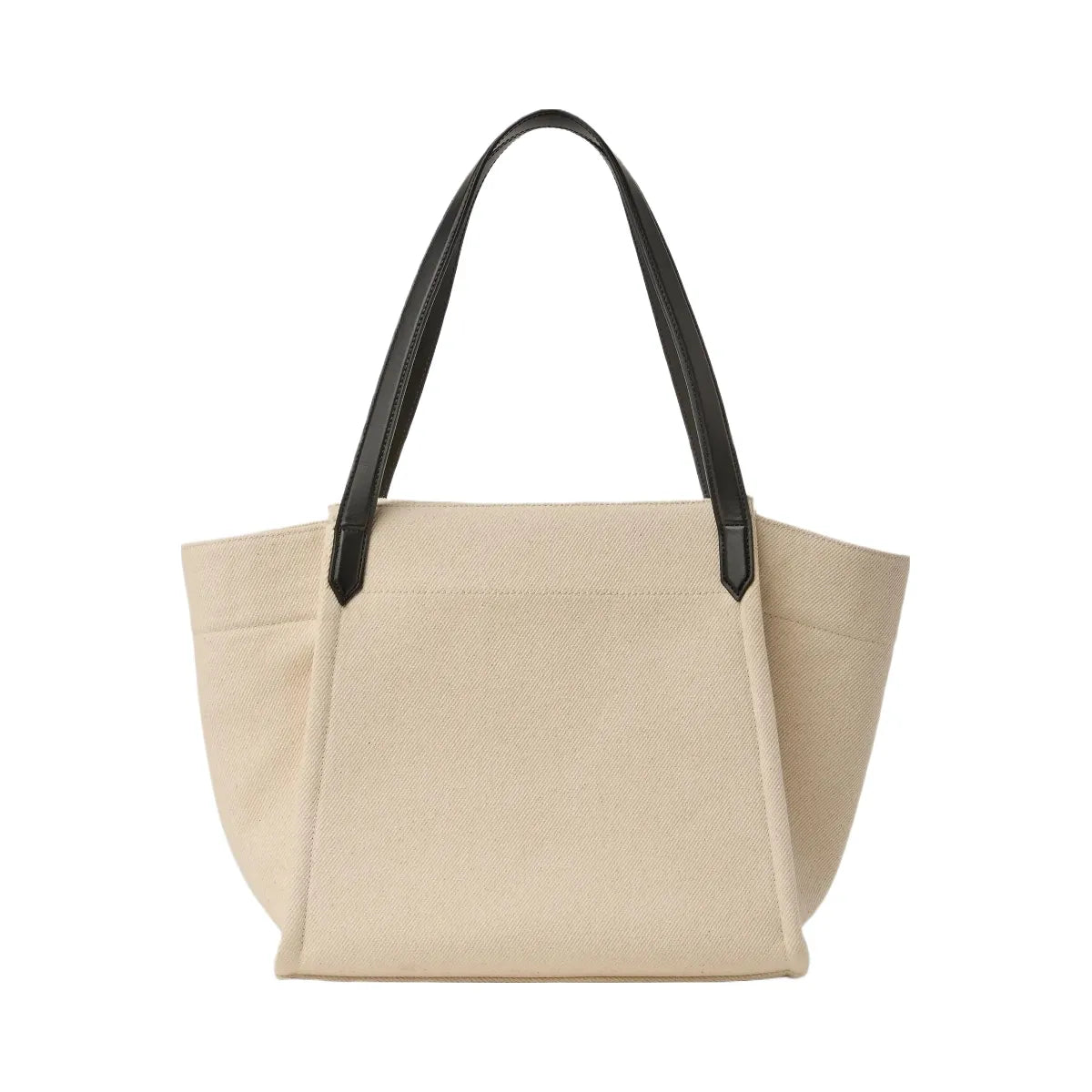 Karl Lagerfeld Rue St-Guillaume Winged Tote Bag Natural