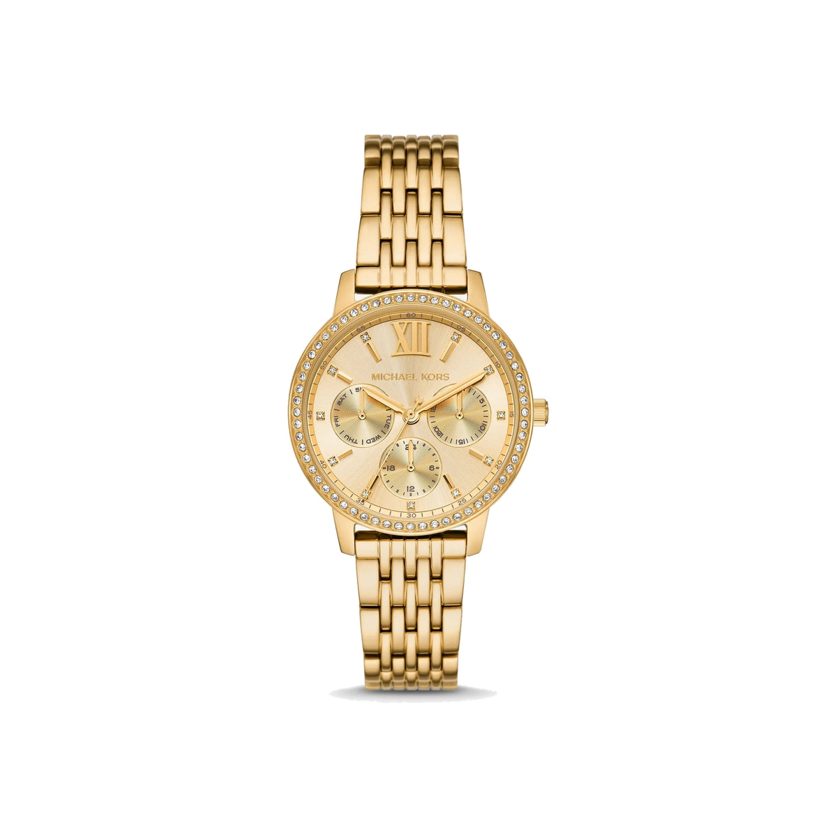 Women's Melissa Pavé Gold-Tone Watch MKO1080