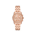 Women's Mini Bryant Pavé Rose Gold-Tone Watch MK7531