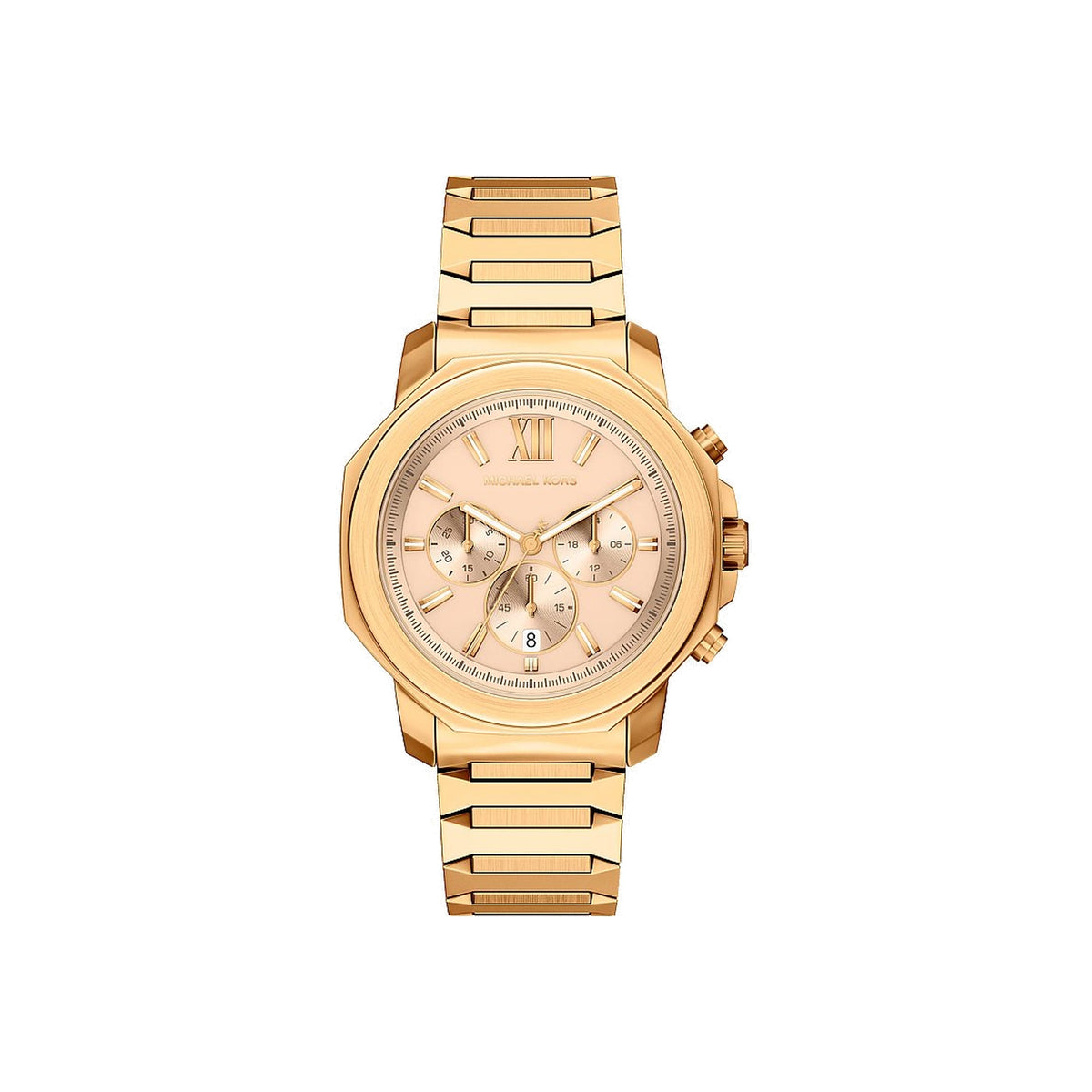 Men's Oversized Prescott Gold-Tone Watch MK9249