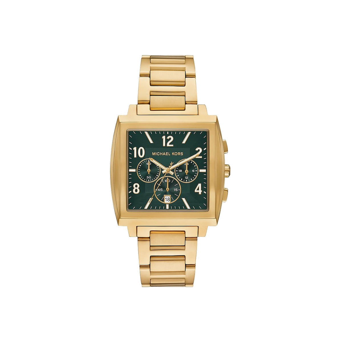 Men's Oversized Rhys Gold-Tone Watch MK9229
