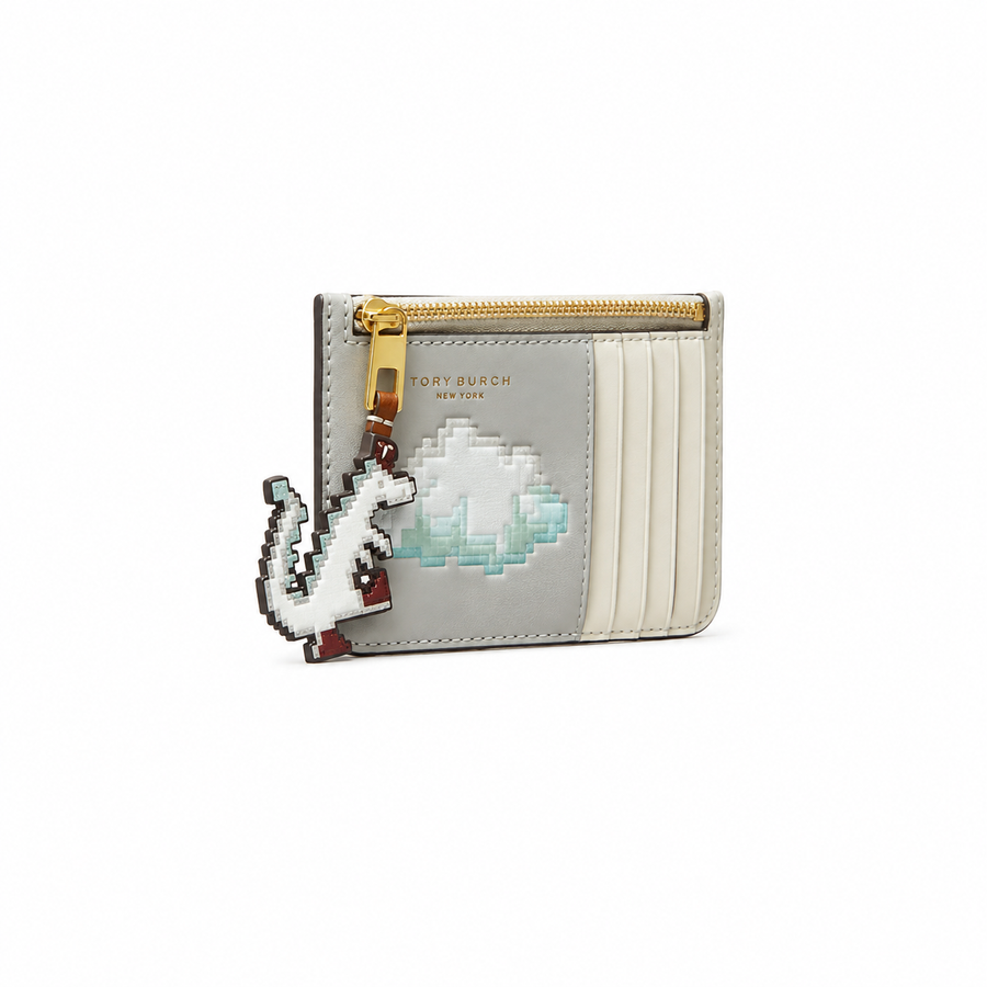 Tory Burch TOP-ZIP CARD CASE