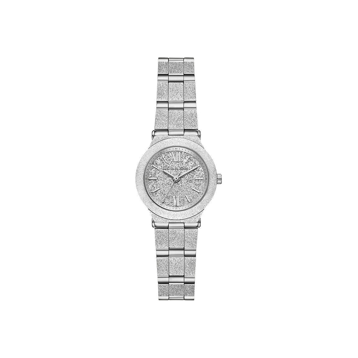 Women's Petite Billie Frosted Silver-Tone Watch MK7555