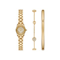 Women's Petite Lexington Pavé Gold-Tone Watch and Jewelry Gift Set MK4944SET