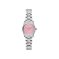 Women's Petite Lexington Pavé Silver-Tone Watch MK4996