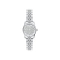 Women's Petite Lexington Pavé Silver-Tone Watch MK7577